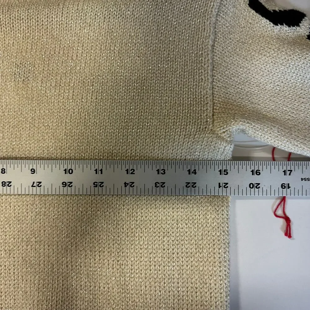 GAP x Ellen Kids M Cream Sparkle Sweater NWT Be One of a Kind‎ Pullover